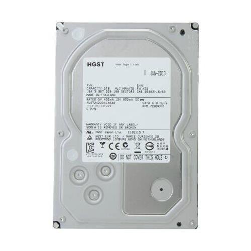 HGST 0F14690 Ultrastar 7K4000 HUS724020ALA640 2 TB 3.5" Internal Hard Drive SATA
