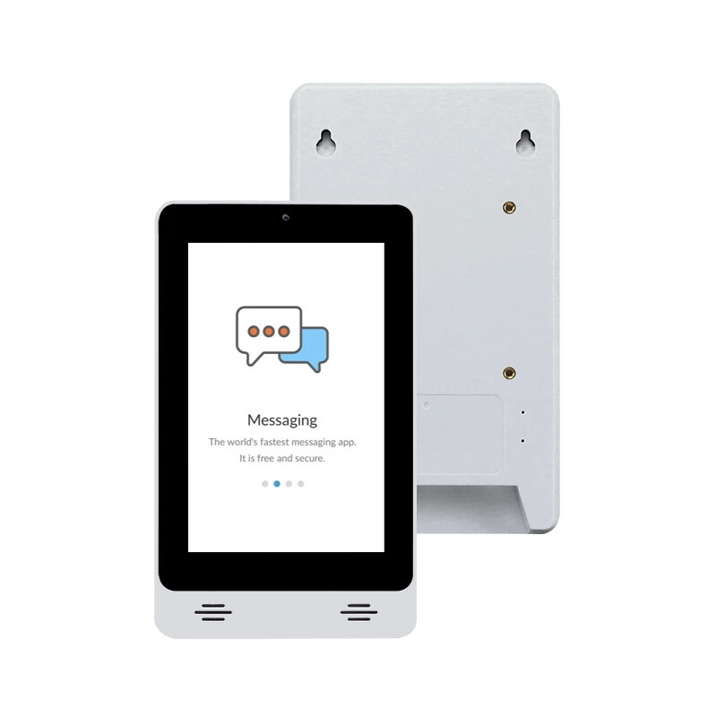 8 Inch High Quality 1280X800 500 Nit Brightness Wall Mount Android Tablet POE