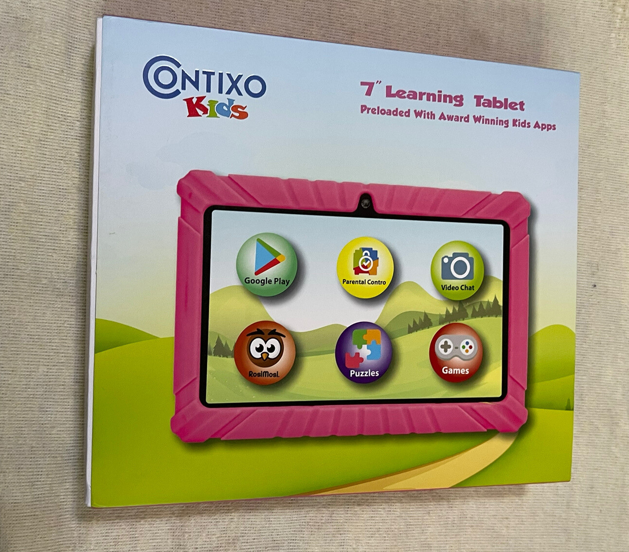 Contixo V8-2 7” 16GB Kids Tablets - Tablet for Kids with Parental Control -pink