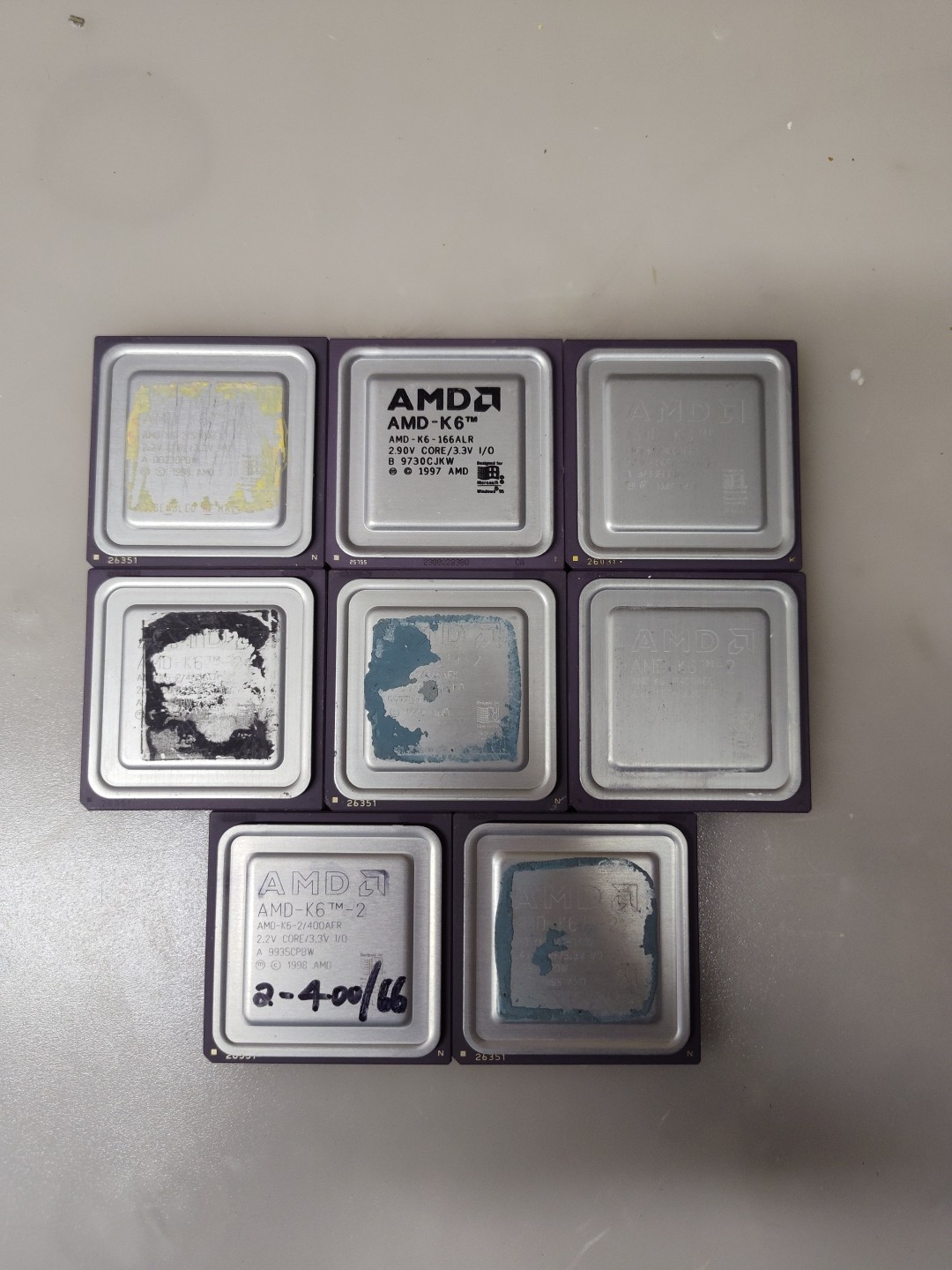 AMD K6 Series Processors Classic 166 300 450 475 500
