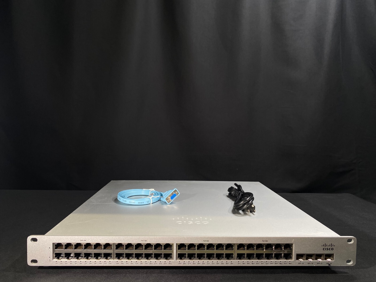 Cisco Meraki MS250-48LP-HW 48 Port Ethernet Switch Unclaimed - Same Day Shipping