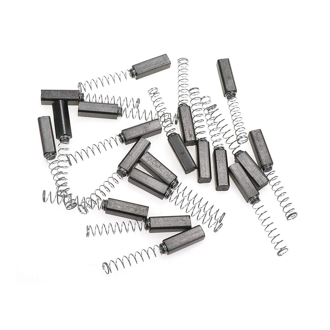 Carbon Brushes Electric Motor for Power Tools - 11mm x 4mm x 4mm - 20pcs