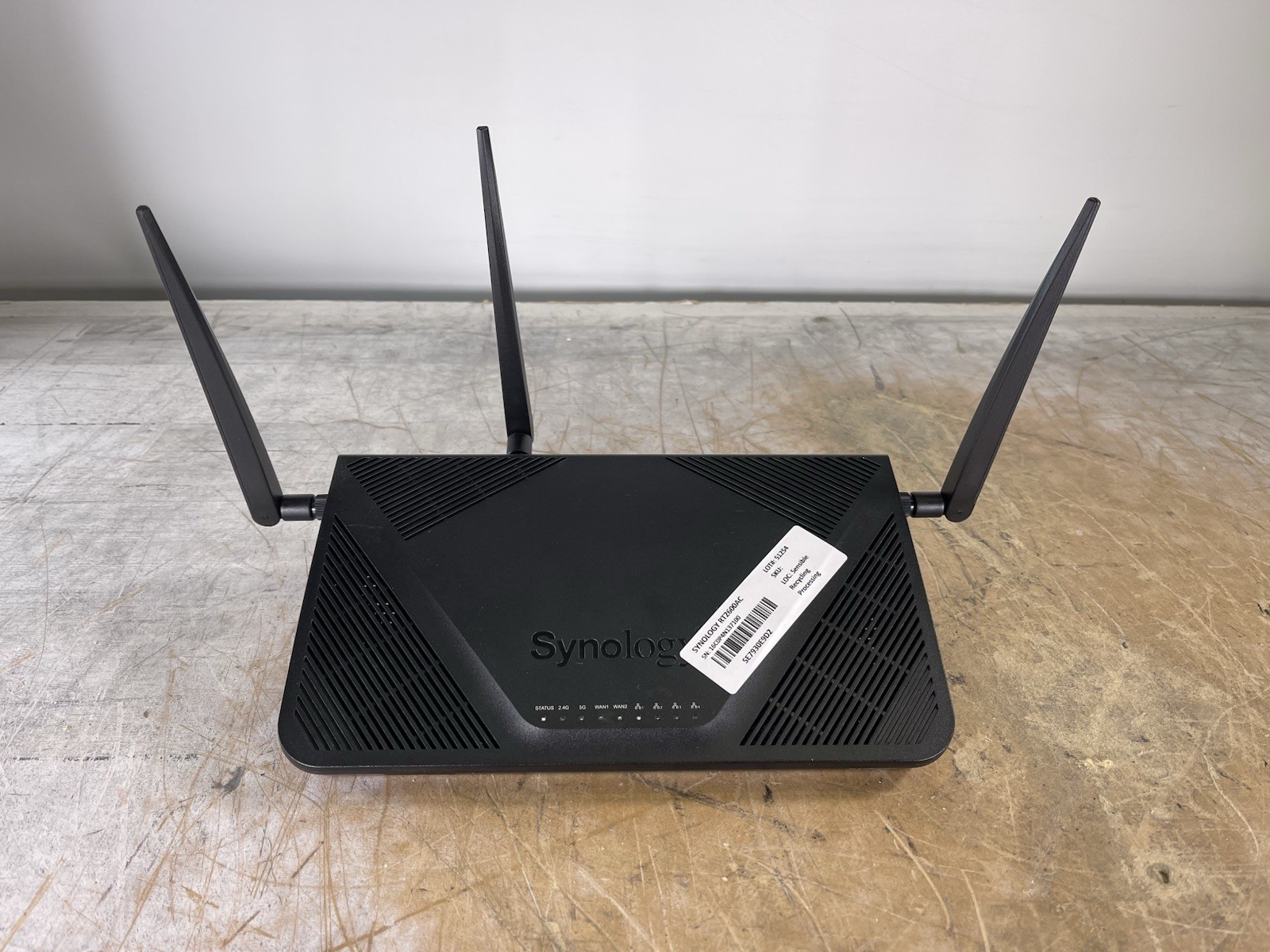 SYNOLOGY RT2600AC DUAL-BAND GIGABIT WIRELESS ROUTER