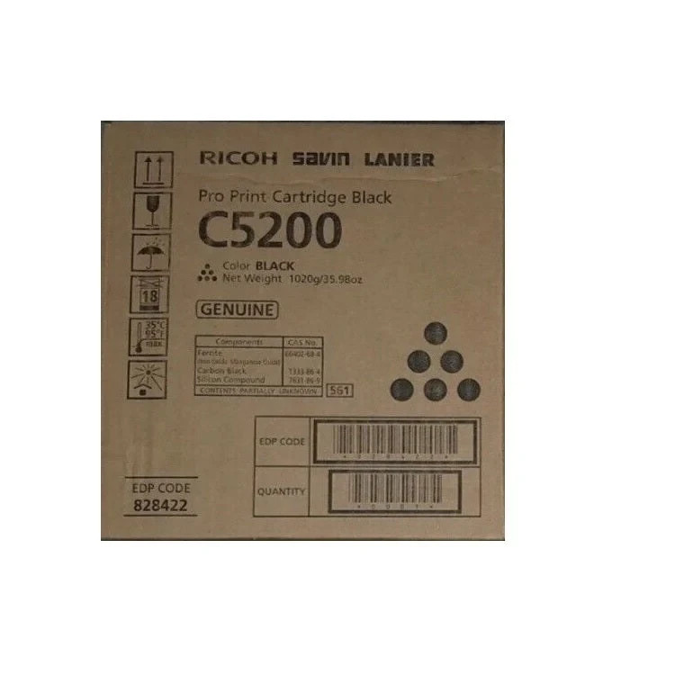 (No-Tariff) Ricoh 828422 Black Toner Cartridge For C5200