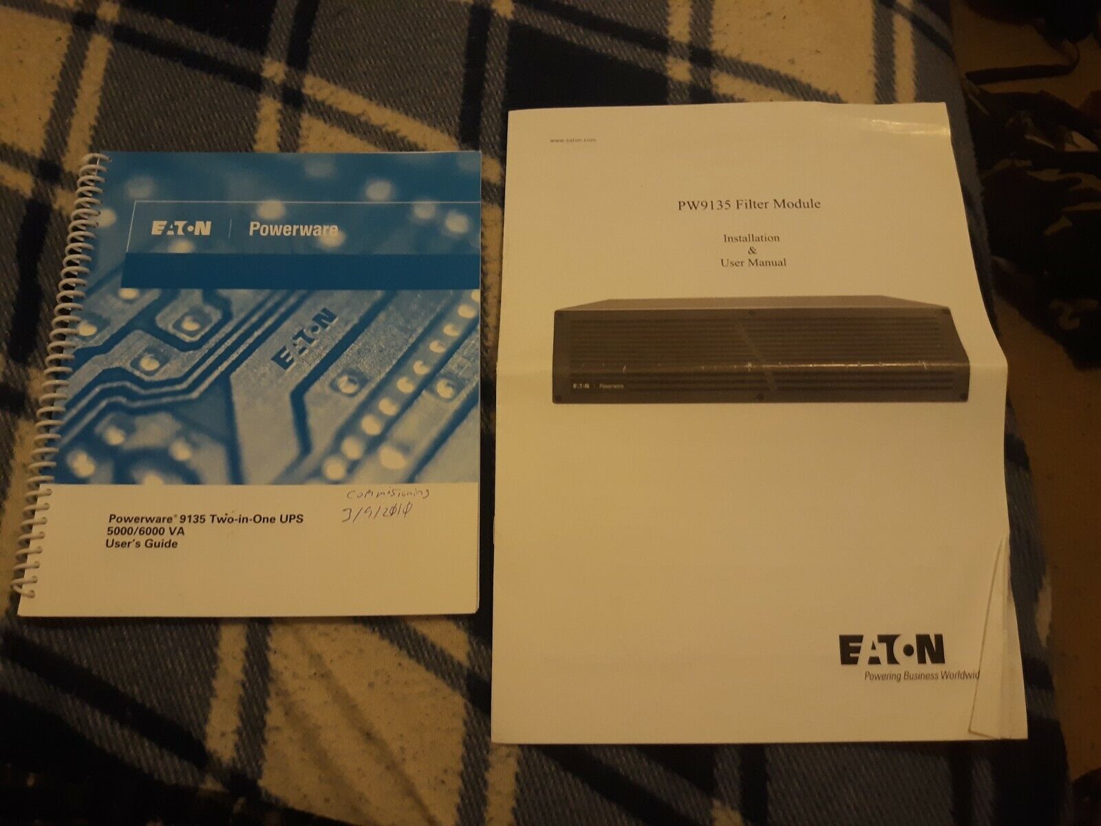 Eaton powerware pw9135 installation and user guide and manual