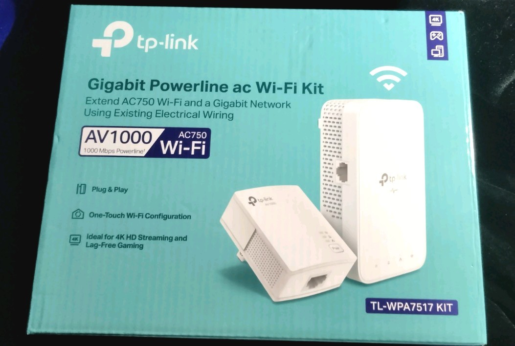 TP-Link Powerline Wi-Fi Extender AV1000 / AC1200 Ethernet Adapter