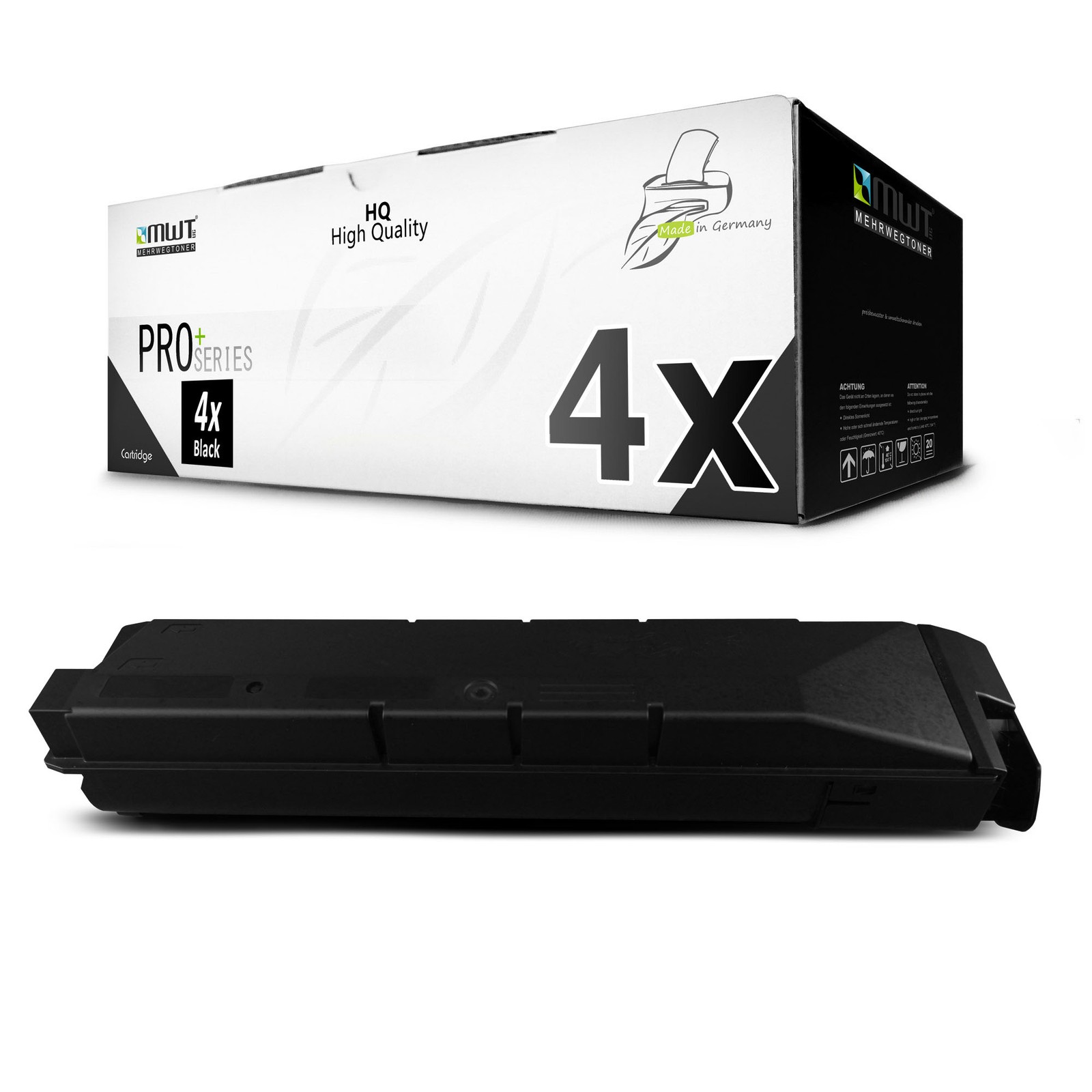 4x MWT PRO Toner BLACK replaces Kyocera TK-8505K TK 8505