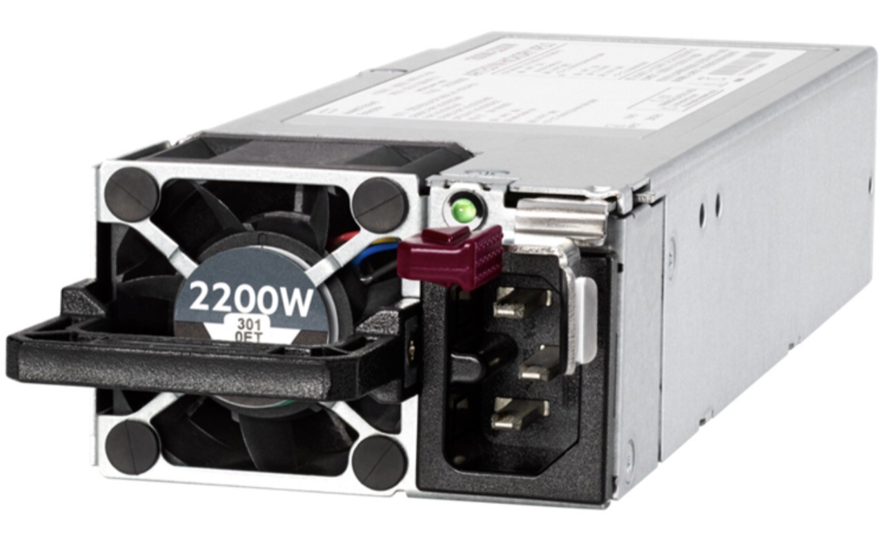 HPE 1800W-2200W FLEX SLOT PLATINUM HOT PLUG POWER SUPPLY (876935-B21)