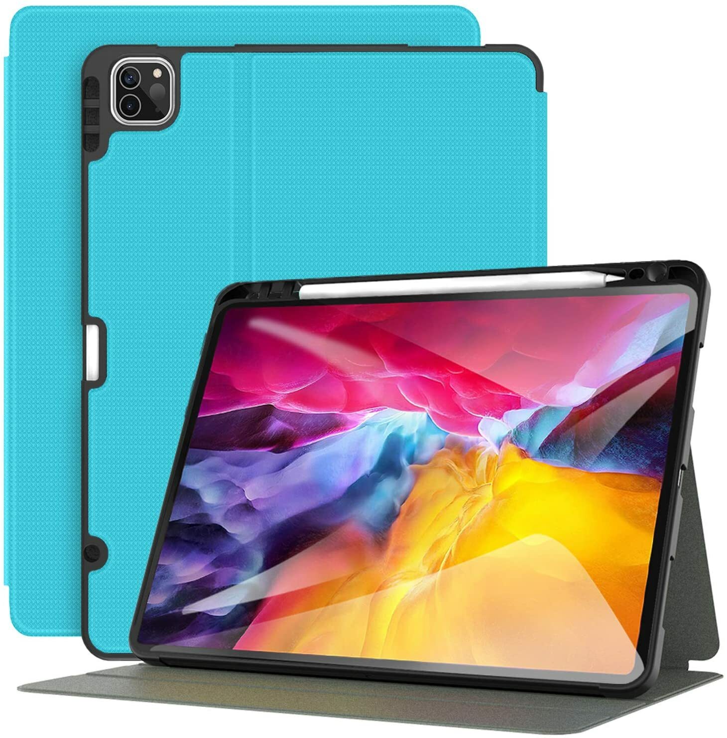 IPad Pro 11 2020 Case with Pencil Holder, 11 '' iPad, Auto Power Off