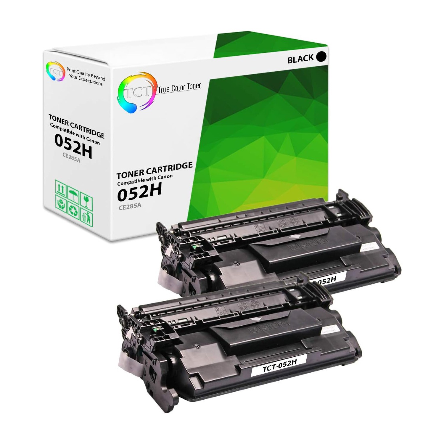 2Pk TCT 052H For Canon ImageClass MF426dw MF424dw Compatible Toner Cartridge