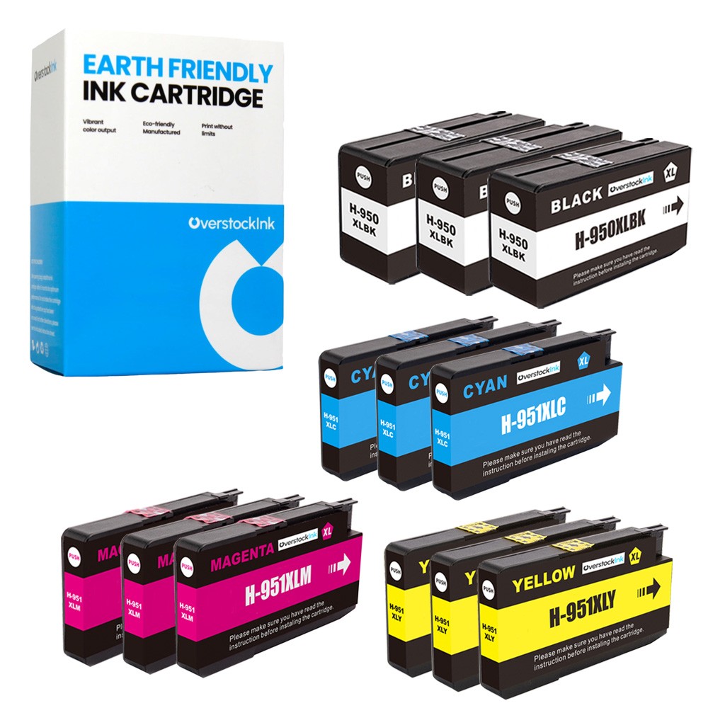 12PK Compatible OSI Printer Cartridges 950XL and 951XL for HP OfficeJet Pro 8600