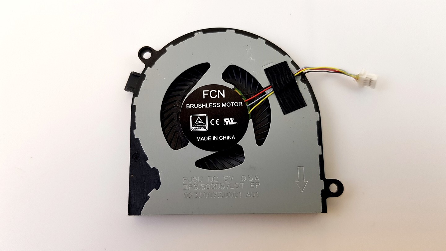 Dell Chromebook 13 3380 Latitude CPU Cooling Fan 2NY3X 02NY3X CN-02NY3X