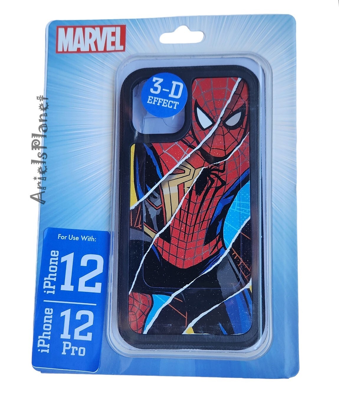 Disney Parks Marvel Avengers Spider-Man 3-D iPhone 12 & 12 Pro Cover