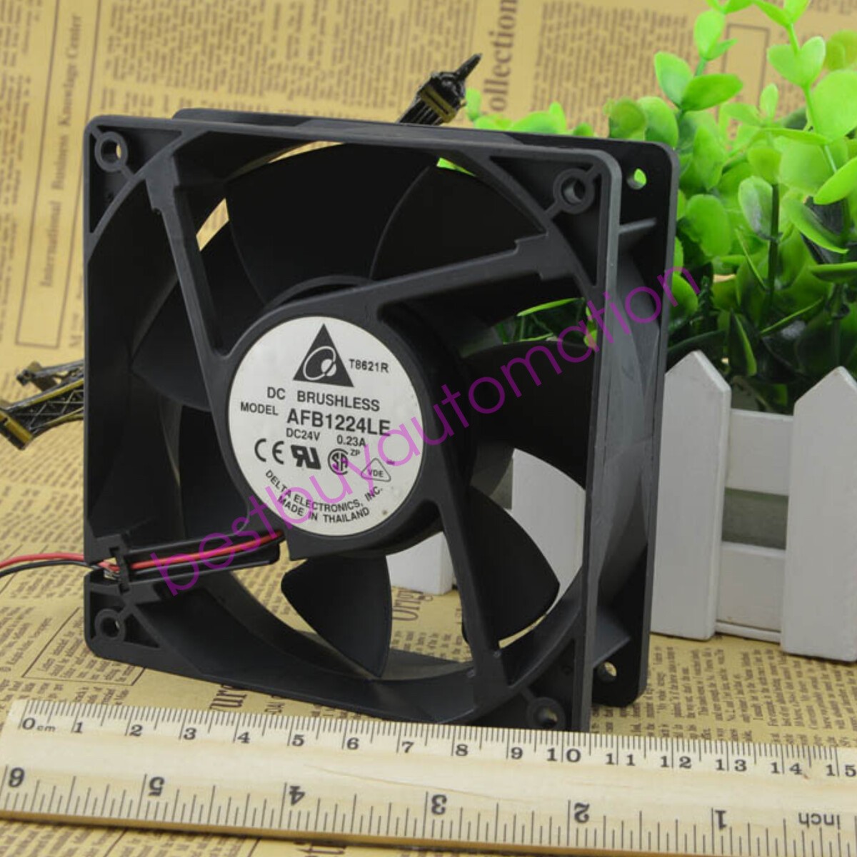 DELTA 12038 AFB1224LE 24V 0.23A 12CM Chassis Cooling Industrial Fan Mute