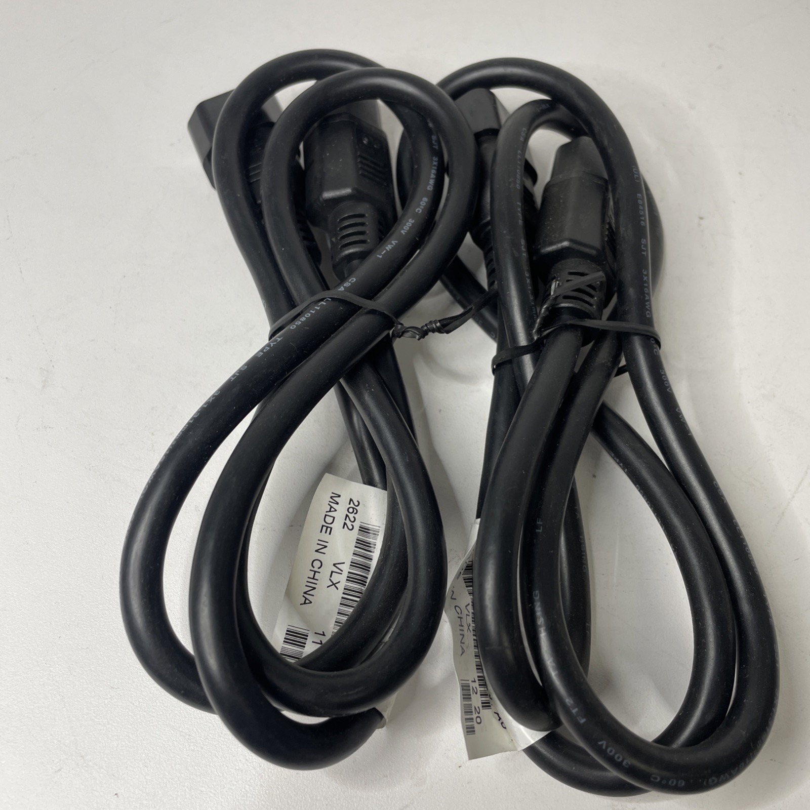 Pair of Cisco Volex 72-4161-01 Extension Power server Cable