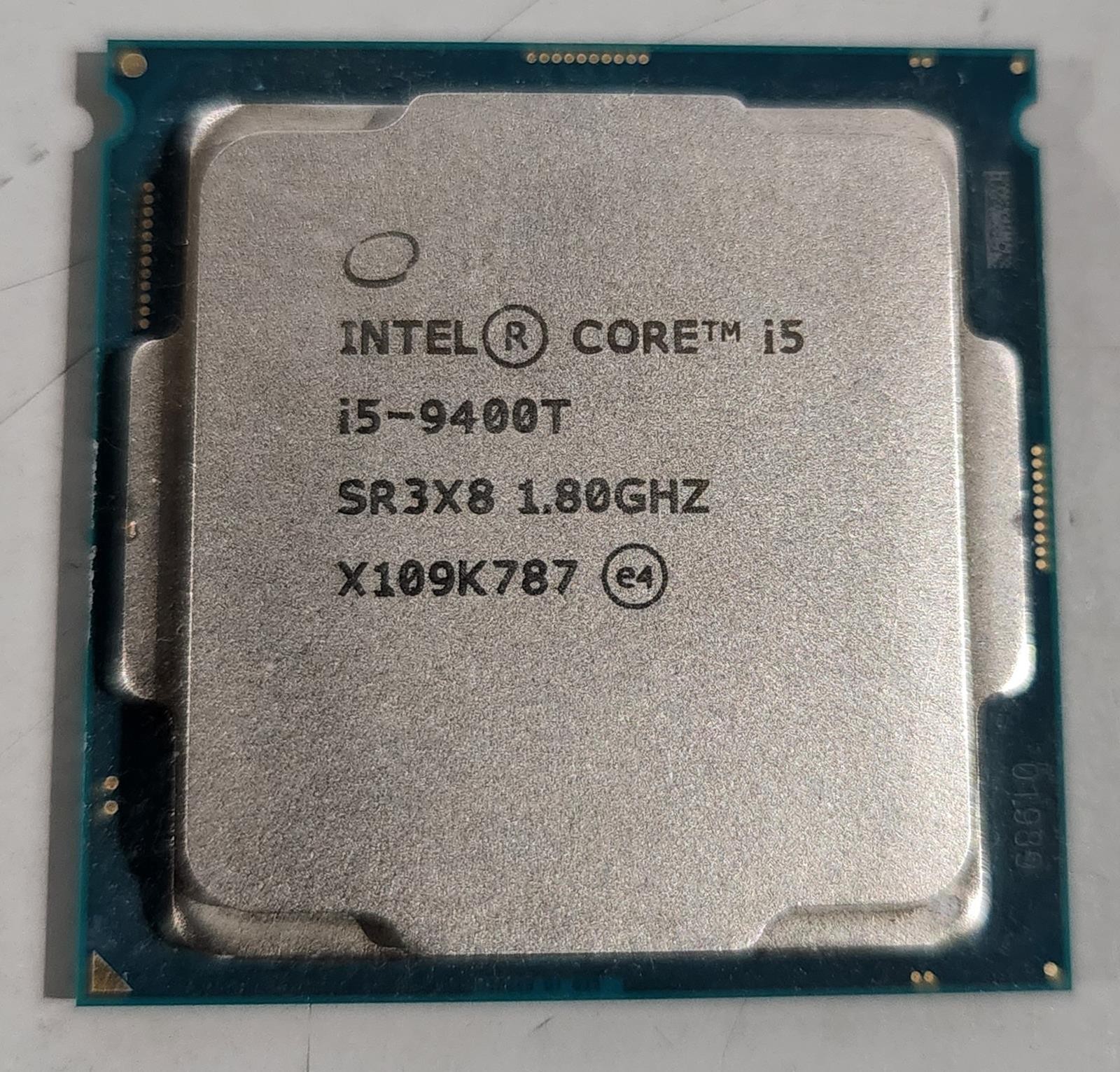 INTEL CORE I5-9400T (6 CORE) 1.80 GHZ (3.40 GHZ W/TB) SR3X8 LGA1151 CPU #165766#