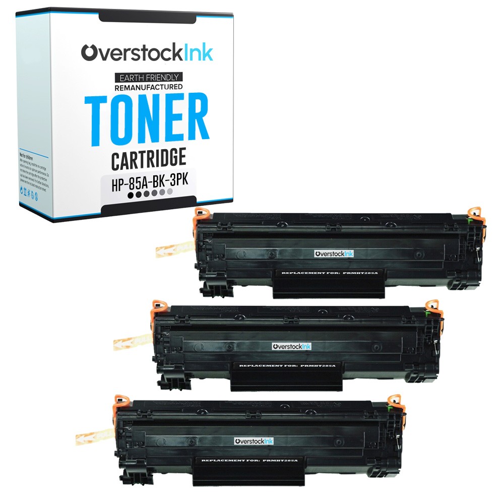 3-Pack Replacement OSI Toner 85A Cartridges for HP LaserJet Pro M1212nf M1213nf
