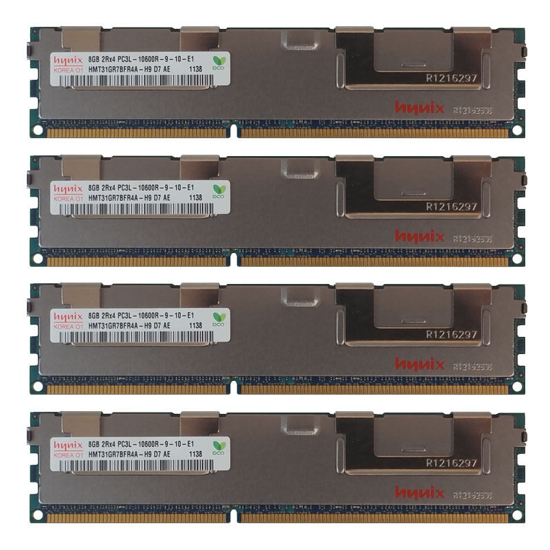 32GB Kit 4x 8GB HP Proliant SL335S SL390S BL685C G7 664690-001 Server Memory RAM