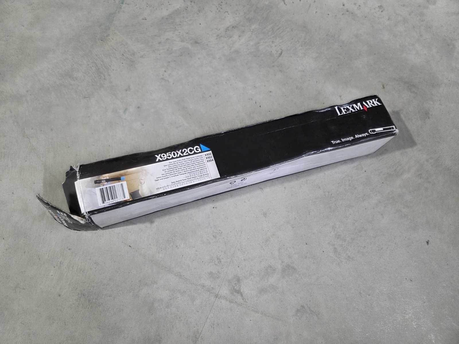 Genuine Lexmark X950X2CG Cyan High Yield Toner Cartridge