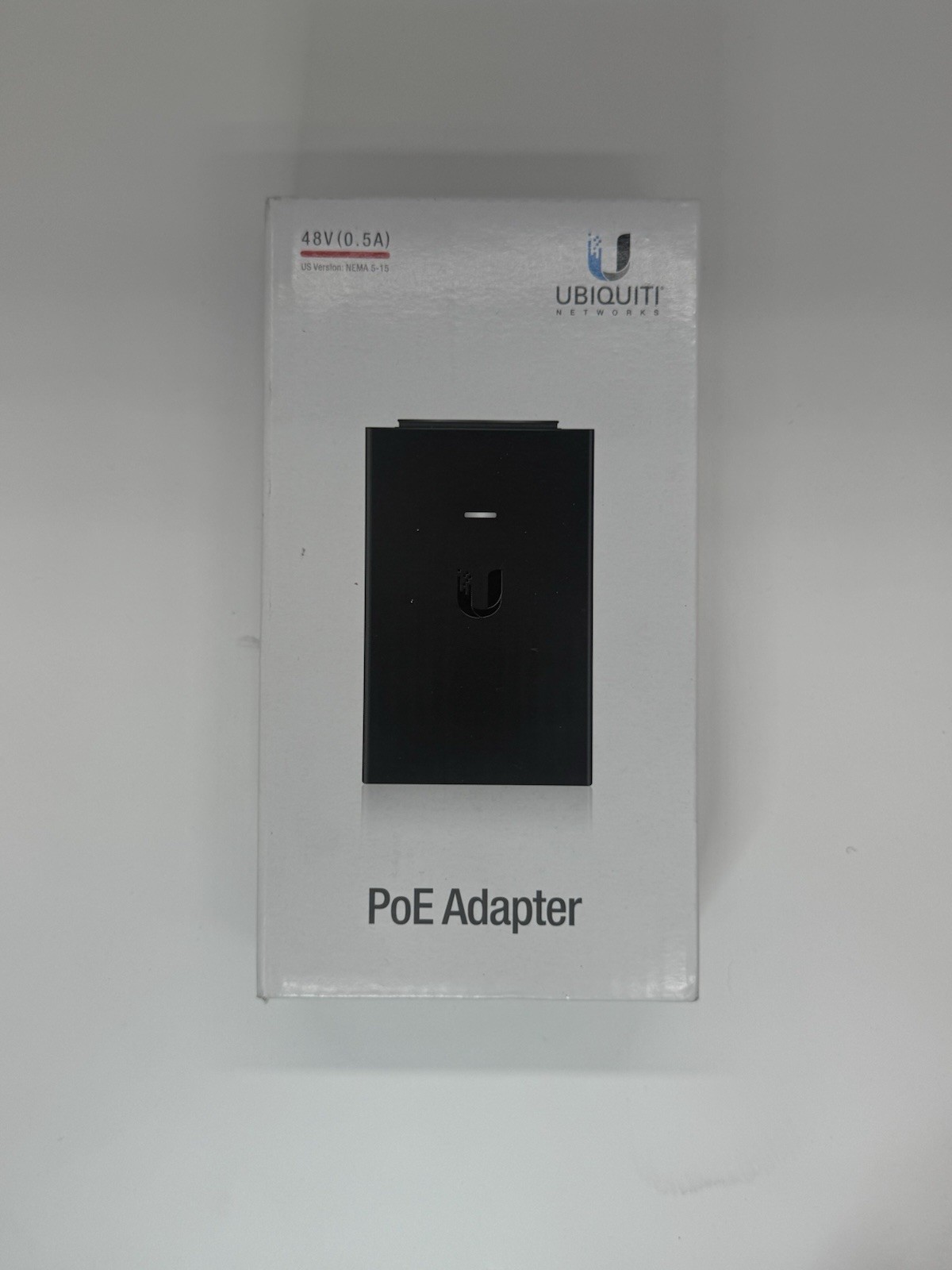 Ubiquiti 24V 0.5A PoE Adapter w/ Power Cord | US Plug | OEM New Boxed 🔌📦