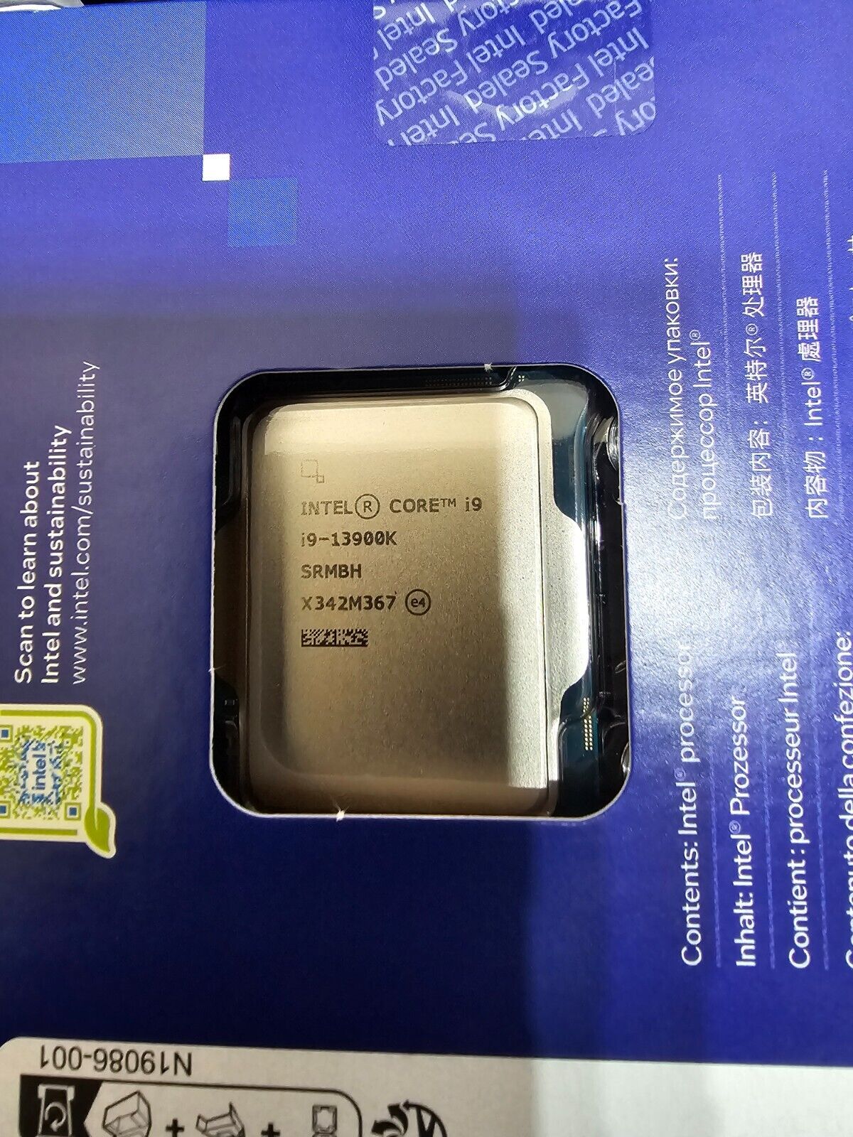 Intel Core i9 13900K 13th Gen 24 cores 8P-cores 16E-cores 36M New Other