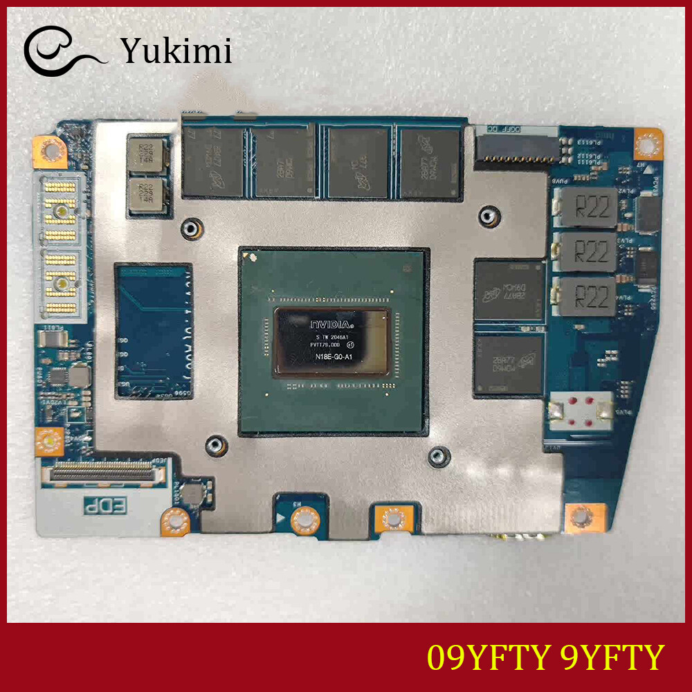 09YFTY LS-G889P FOR DELL Alienware 51M GTX1660TI N18E-G0-A1 Video Graphics Card