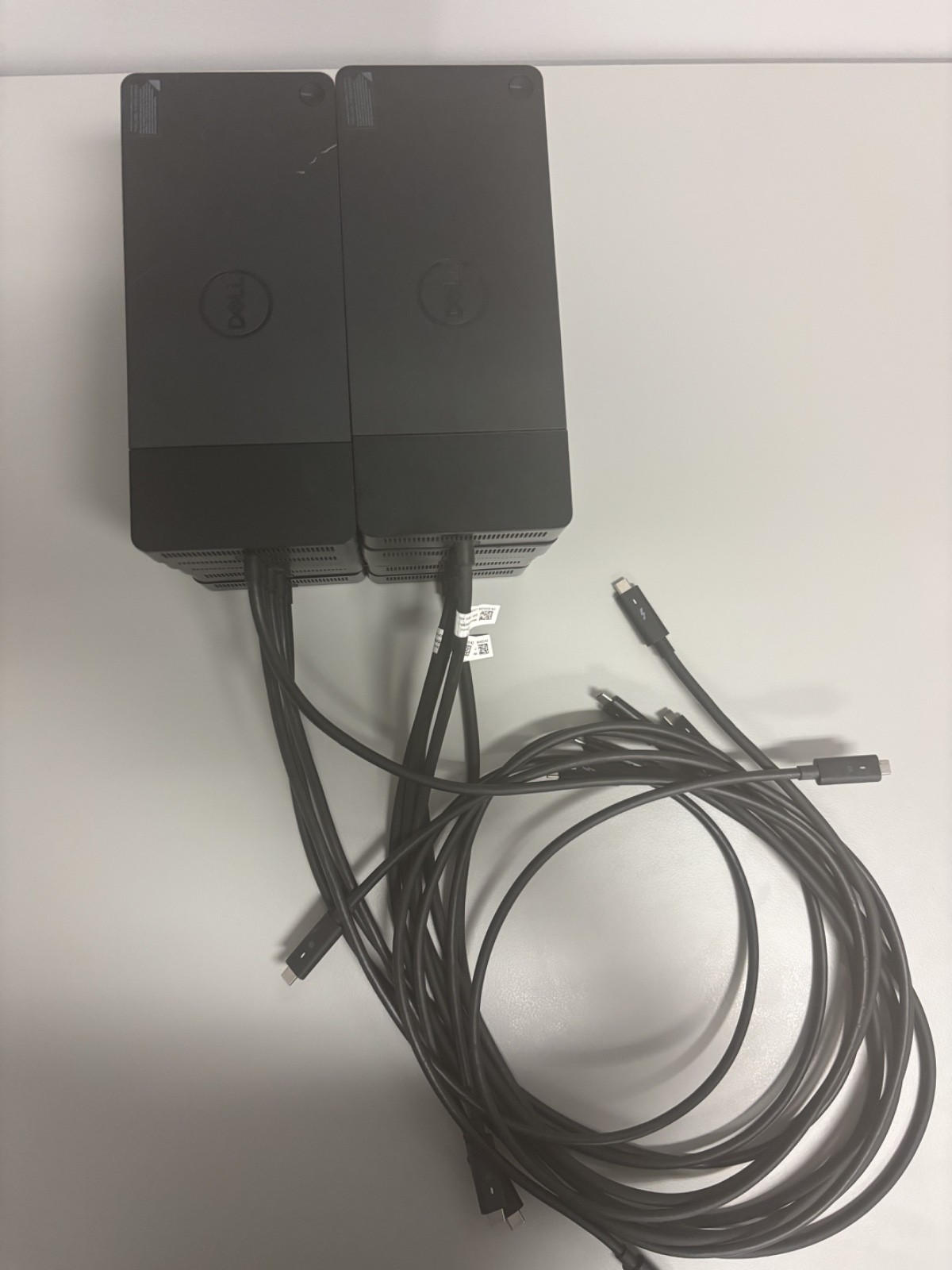 Lot of 40 Dell WD19 K20A HDMI DisplayPort USB-C Docking Stations w/o AC Adapters