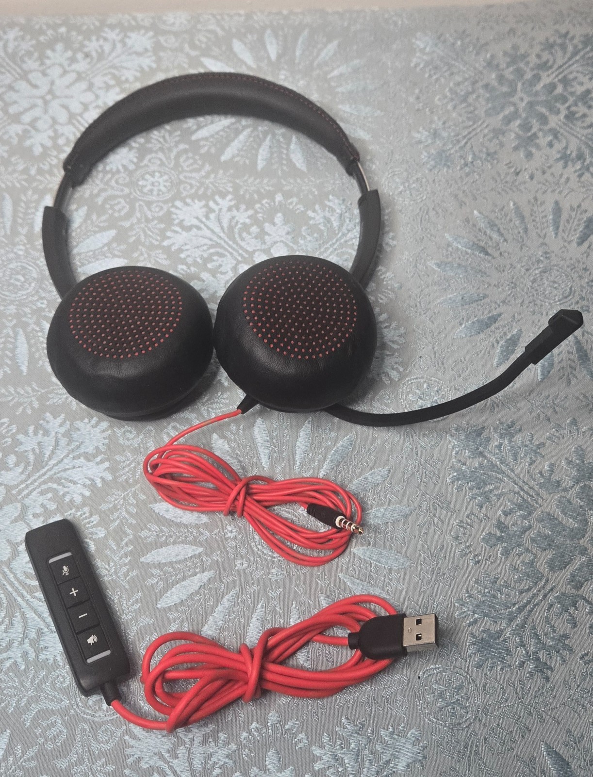Jiamqishi Headset EH01 - USB 3.5mm - With Mic - Work Headphones - Remote Work