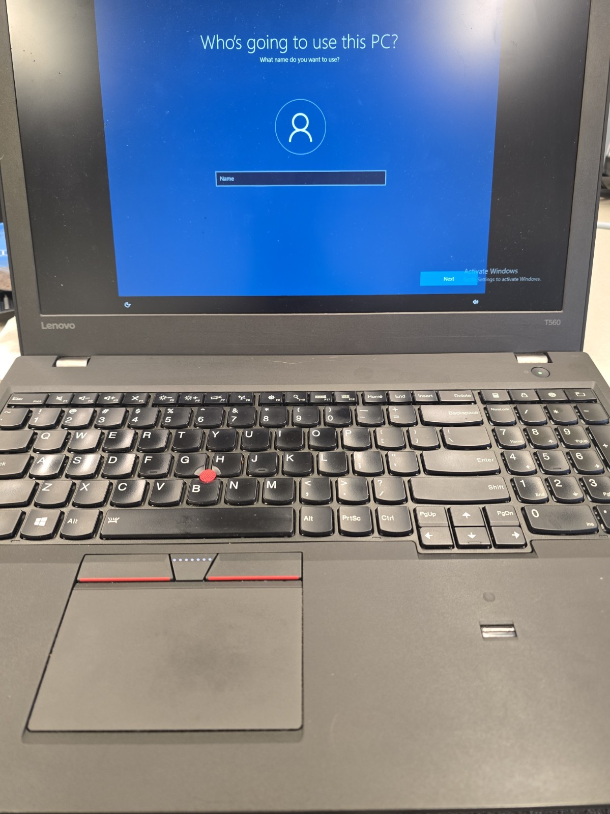 Lenovo ThinkPad T560 NO OS, i7 2.5GHz, 8GB RAM, 256GB SSD, 