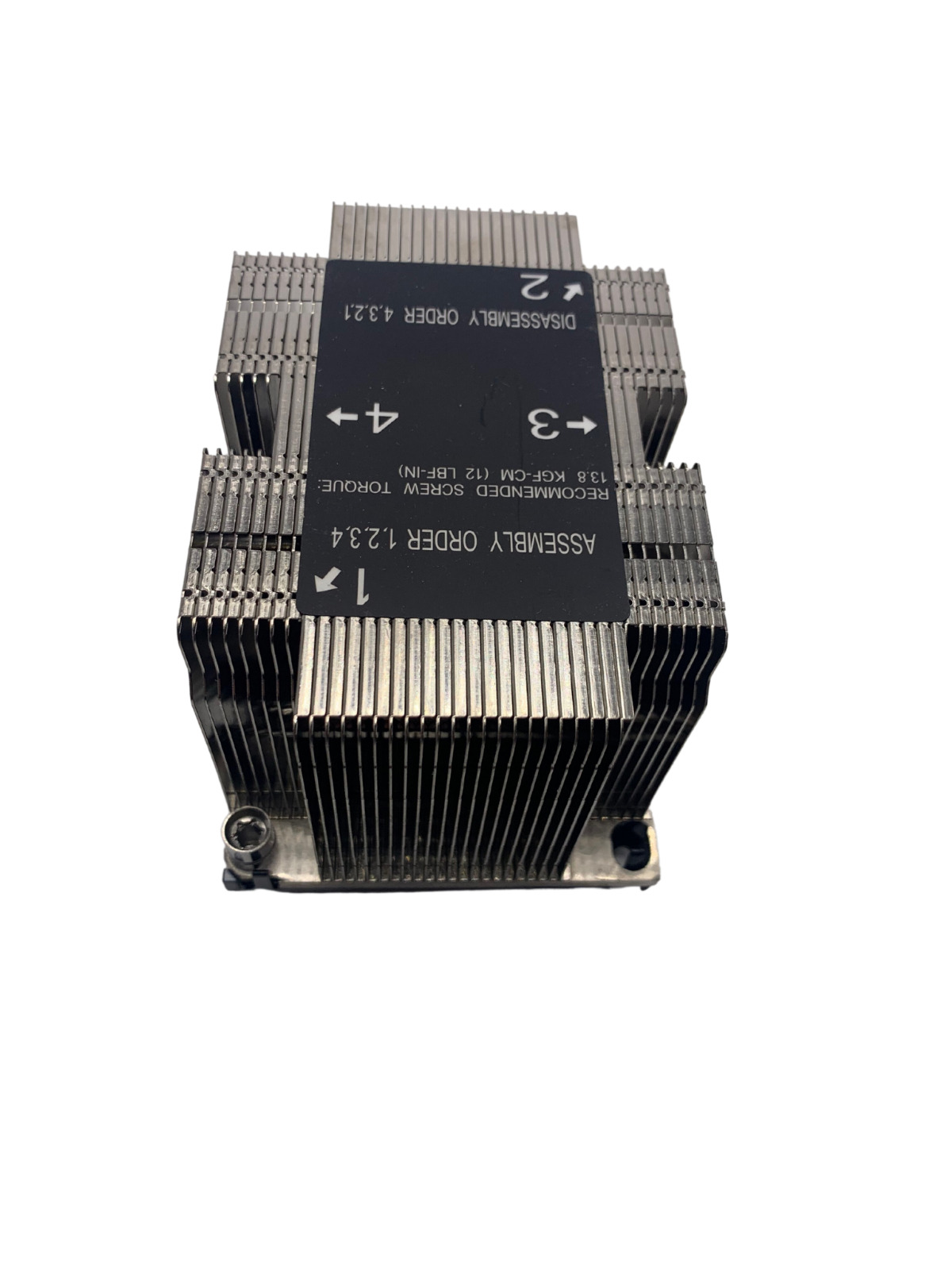 Supermicro SNK-P0068PS LGA3647-0 2U & UP X11 Scalable CPU Heatsink w60