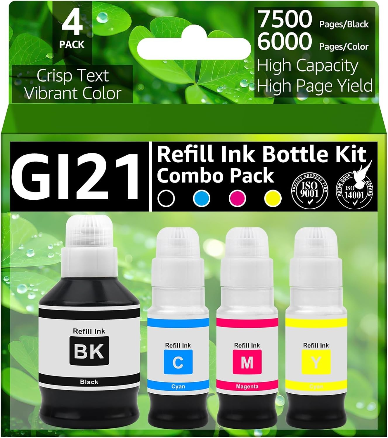 GI-21 G3260 G3270 Ink Bottles Compatible for Canon G3260 G3270 G4270 G2260 G1220