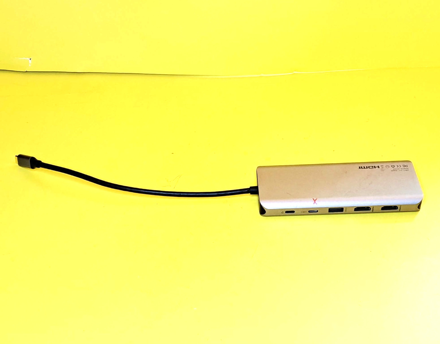 ⚡UNTESTED BUT HAS AN X ON IT⚡ZMUIPNG ZM1822 USB-C 14 IN 1 ADAPTER DOCK STATION⚡