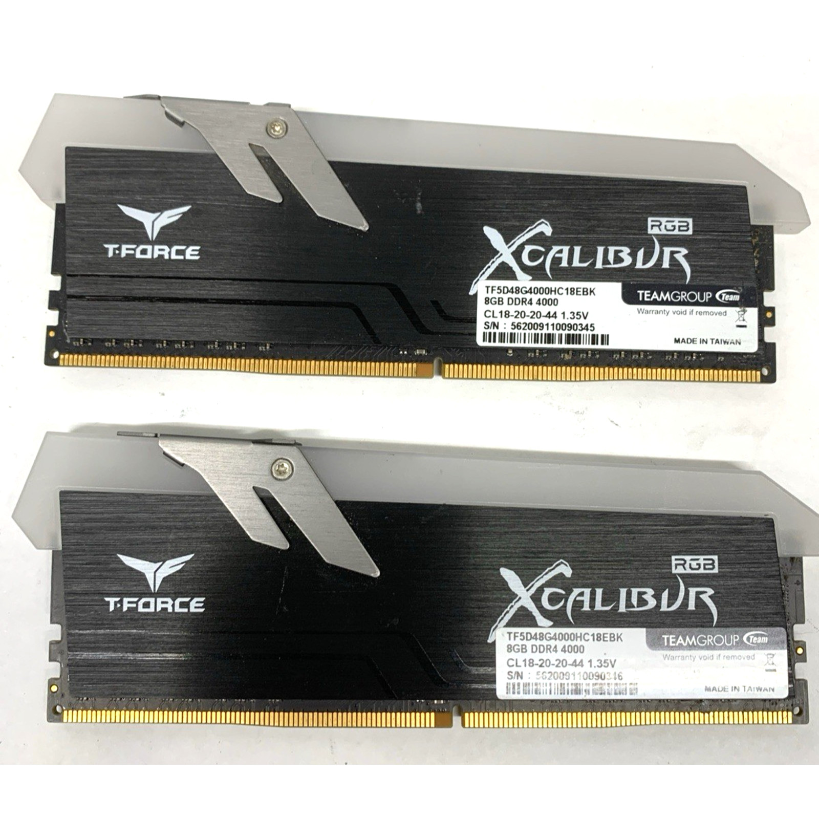 Team Group T-Force Xcalibur RGB 16GB (2x8GB) DDR4-4000 DIMM