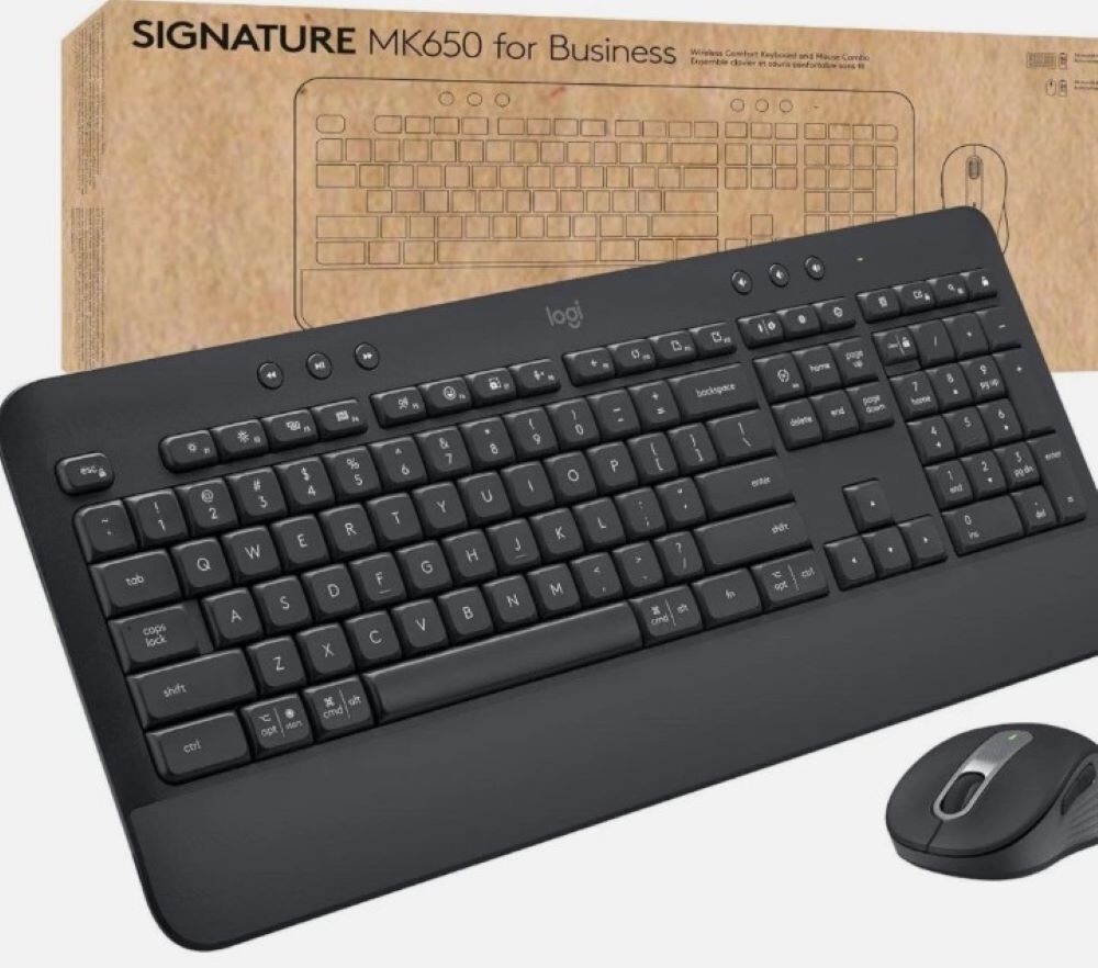 Logitech Signature MK650 Combo Wireless Mouse & Keyboard - Brand New Sealed