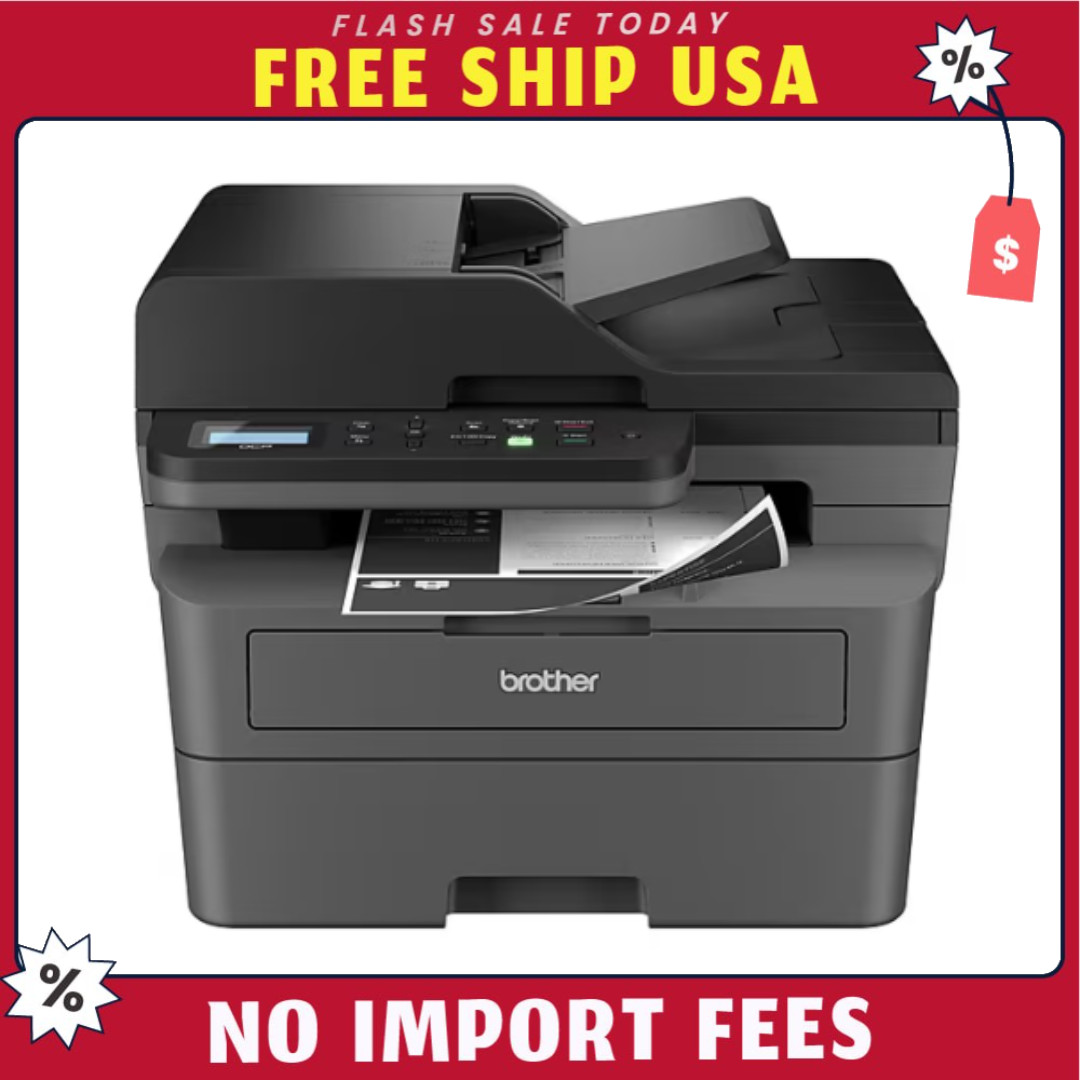 Brother DCP-L2640DW Compact Wireless Black & White Laser Printer, NEW - SALE