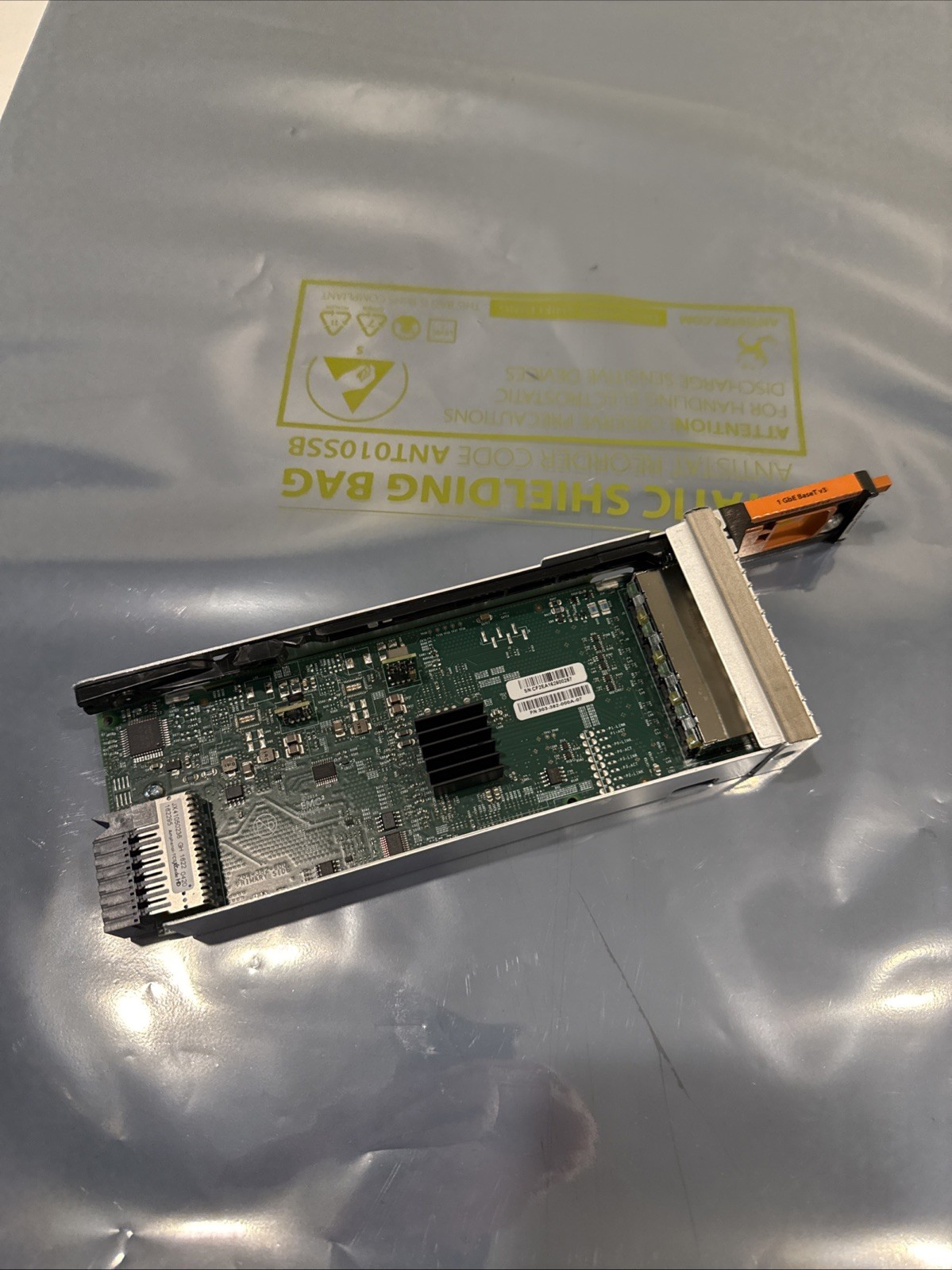 EMC Unity 303-382-000A-07 4-Port TLA PCB 1GbE Ethernet I/O Module 