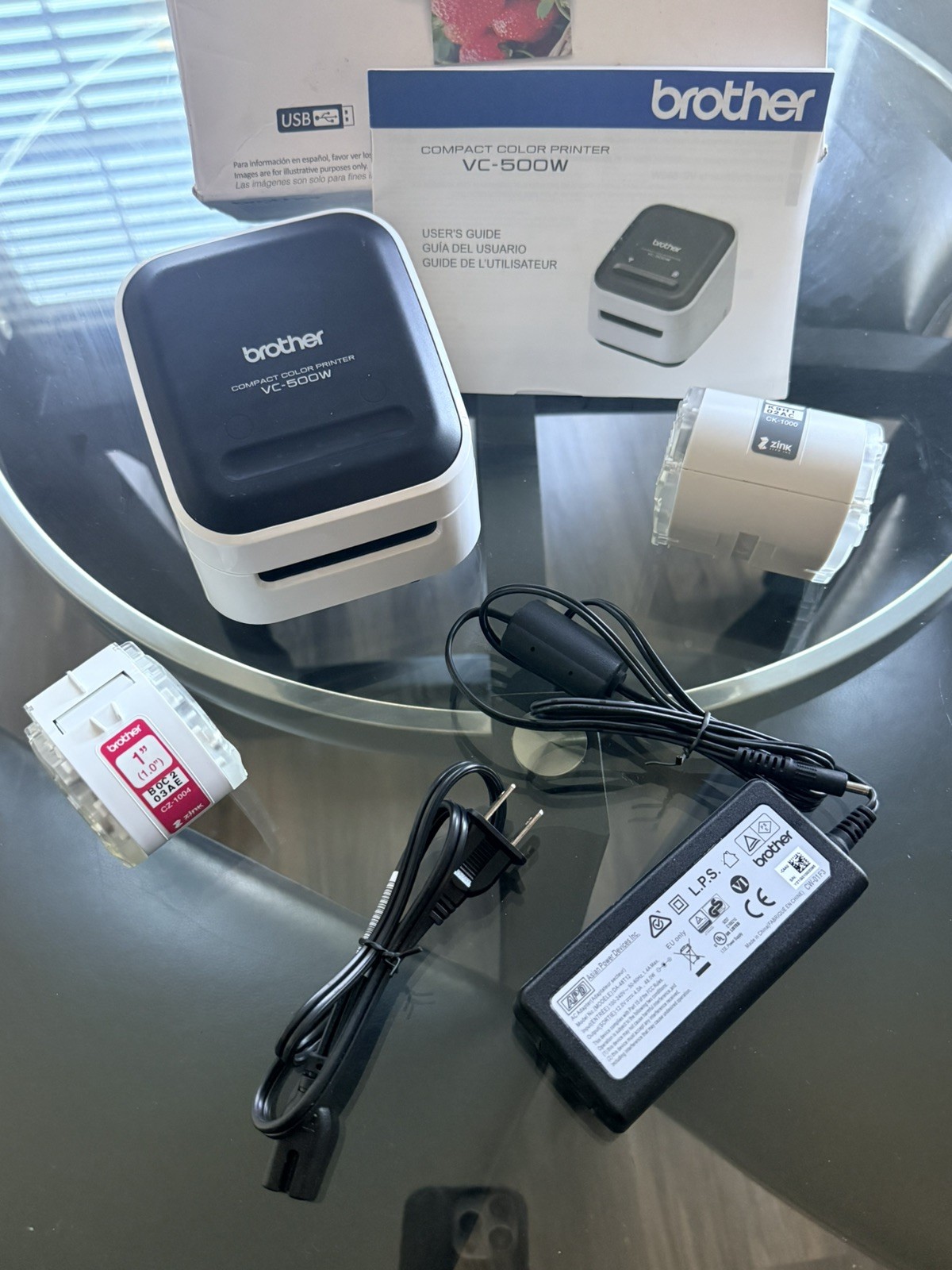 Brother VC-500W Compact Wireless Color Label/Sticker Printer