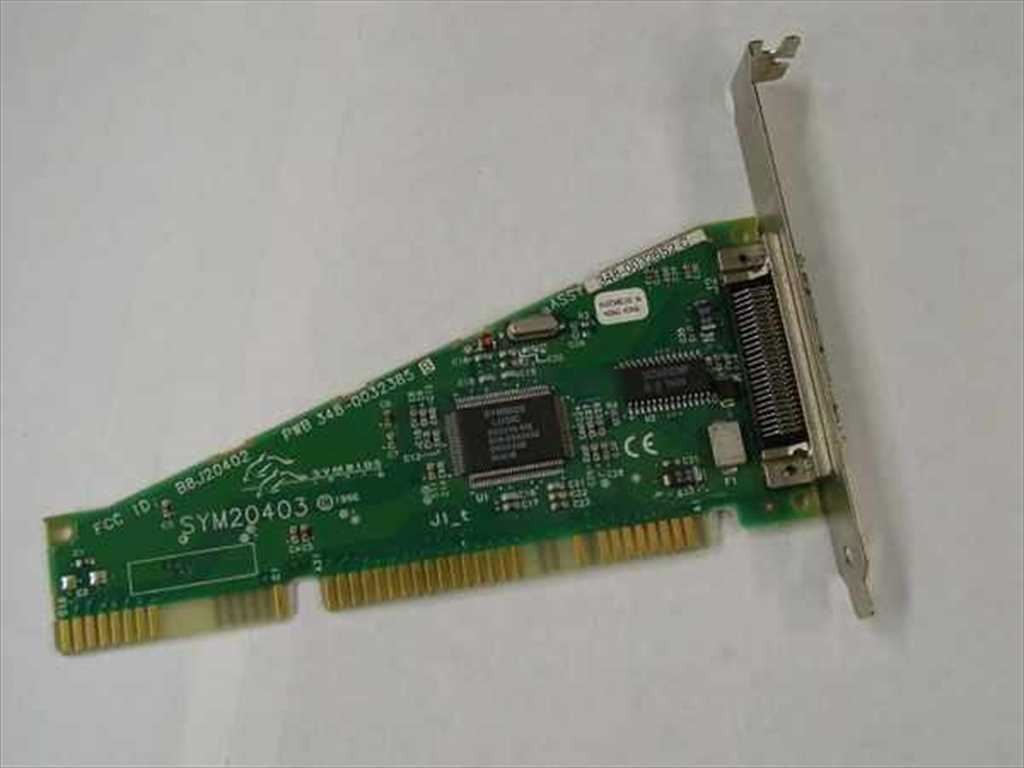 Symbios Logic SYM20403 53C416 16-Bit ISA SCSI Controller Card 50-Pin