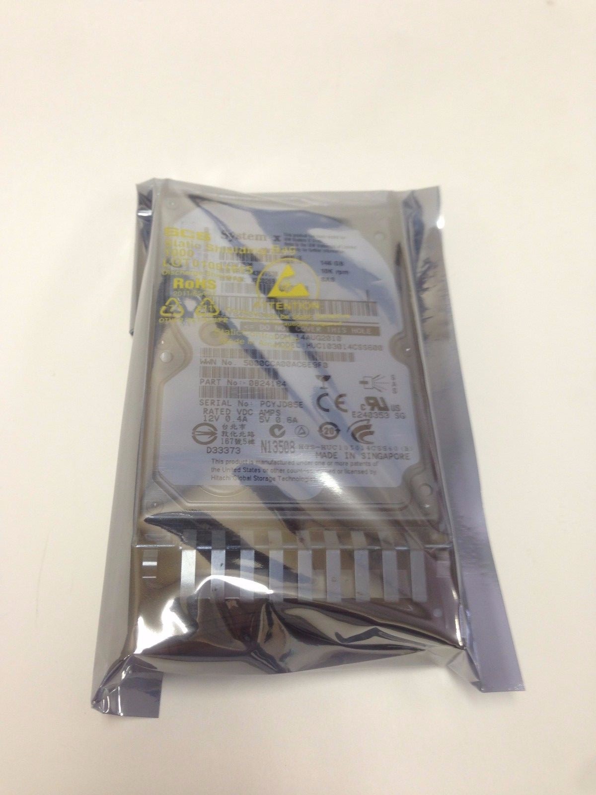 IBM 43W7538 42C0269 146GB 10K SAS 2.5" 43W7536 43W7539 0B24184