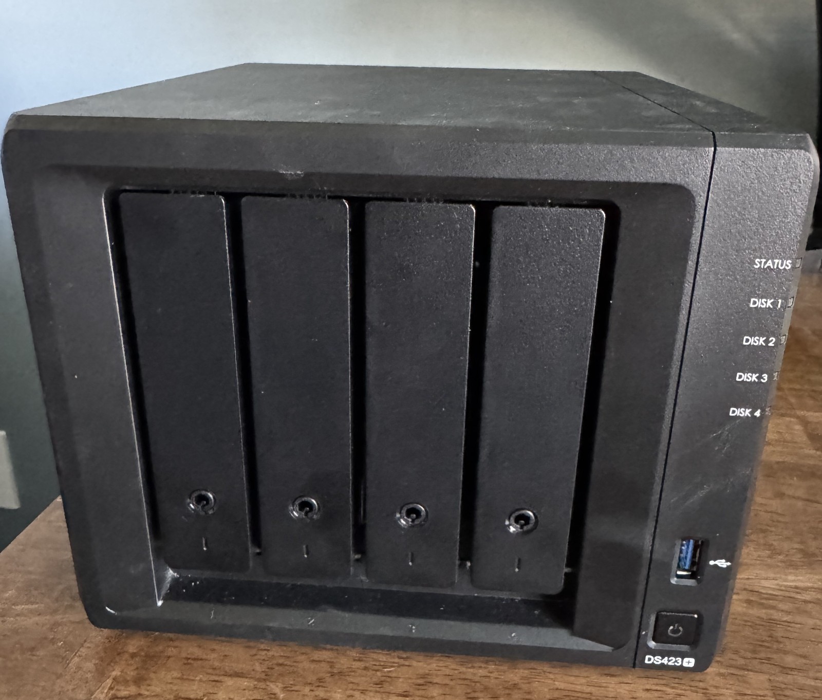 Synology DiskStation DS423+ 4-Bay NAS, Black, Ethernet & USB 3.0 (18GB RAM)