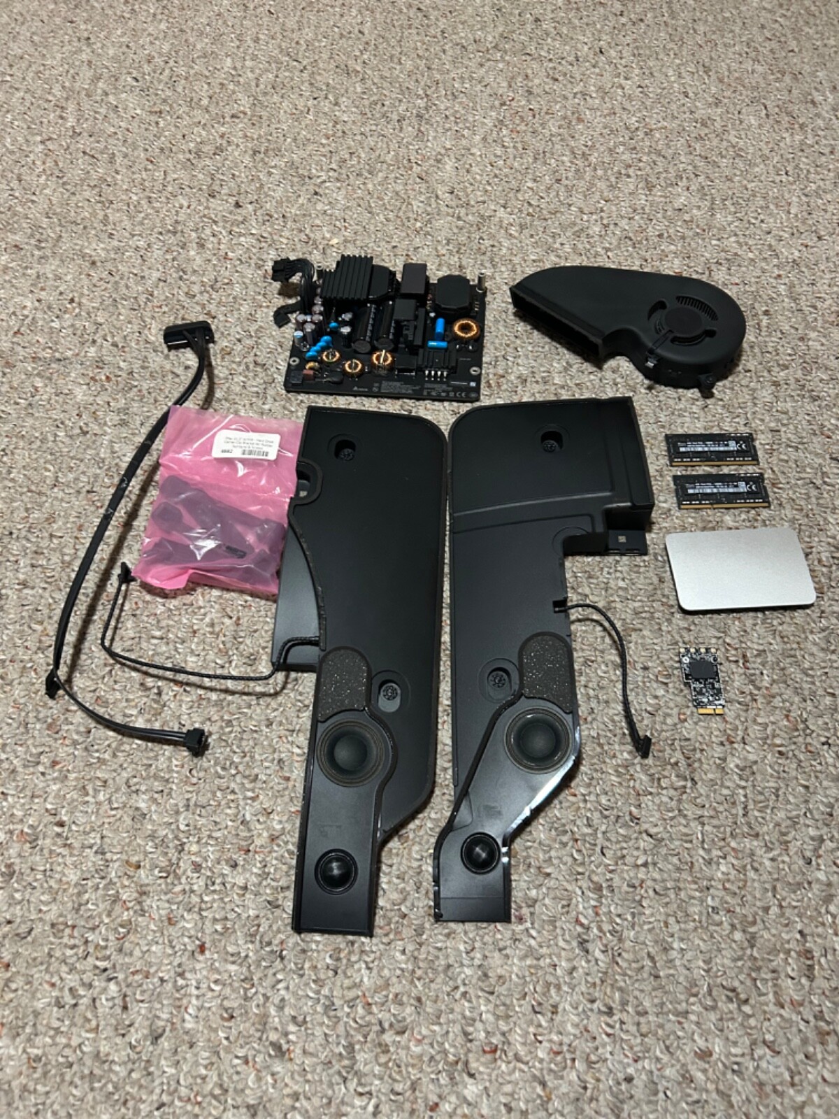 Apple iMac 27" A1419 PSU, RAM, SATA Cable, Speakers, CPU fan, HDD Mount, WiFi 
