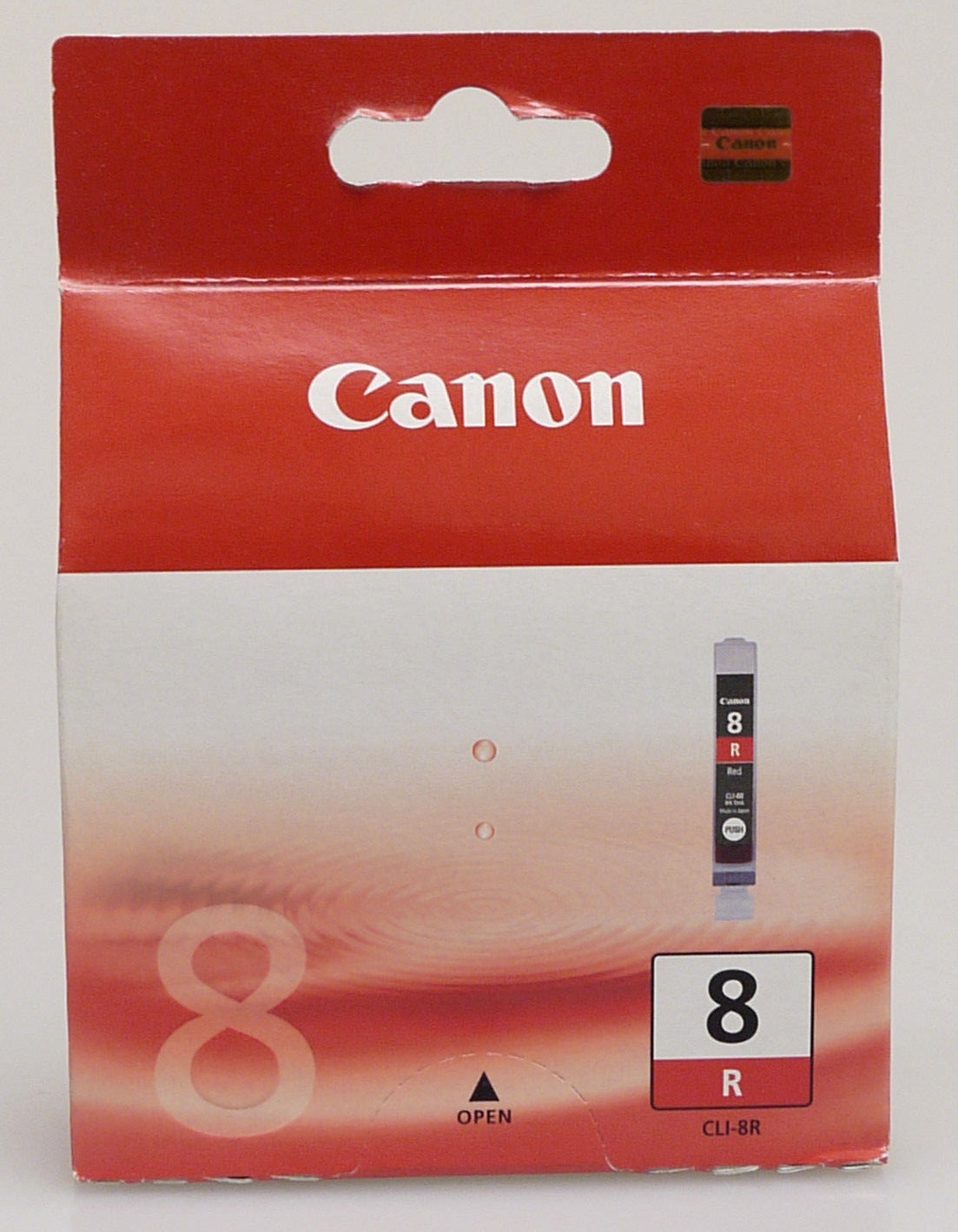 PRL) CANON 8r RED CLI-8R RED INK CARTRIDGES ORIGINAL INK CARTRIDGE 13ml