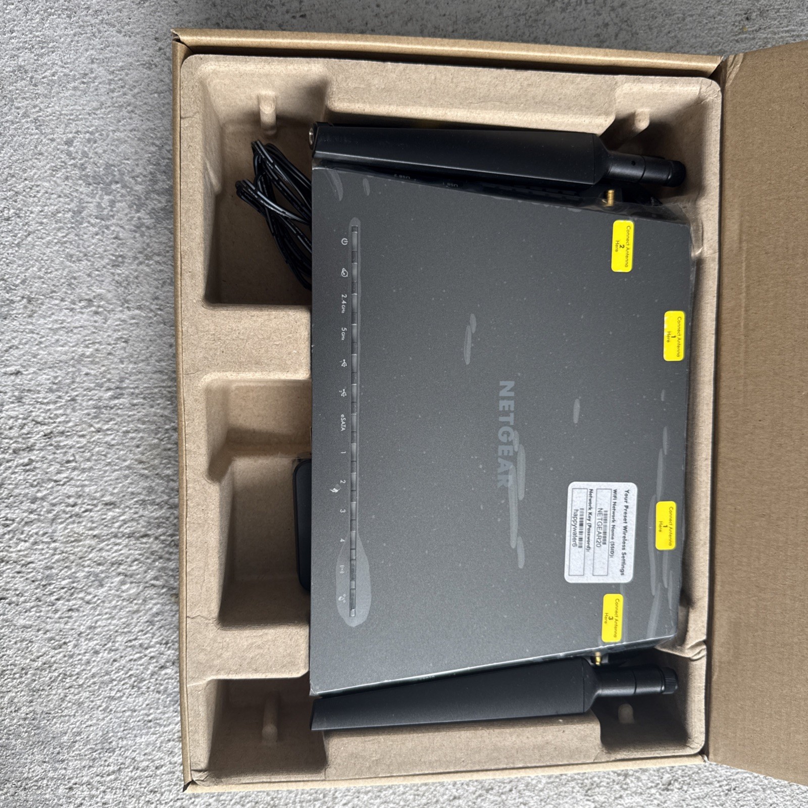 NETGEAR Nighthawk X4 AC2350 Dual Band WiFi Router - Black