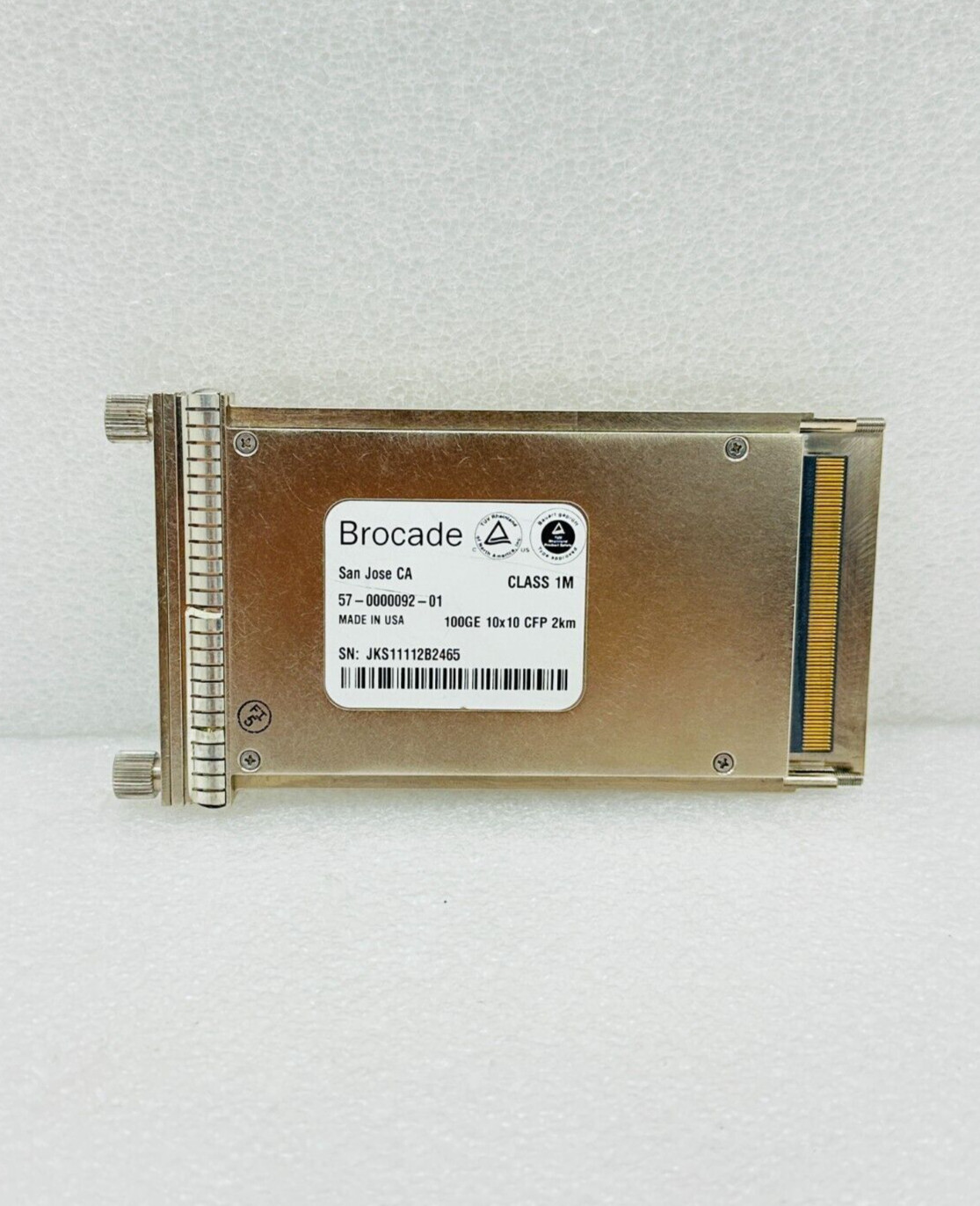 Brocade 57-0000092-01 100GE 10x10 CFP 2Km Transceiver - ING