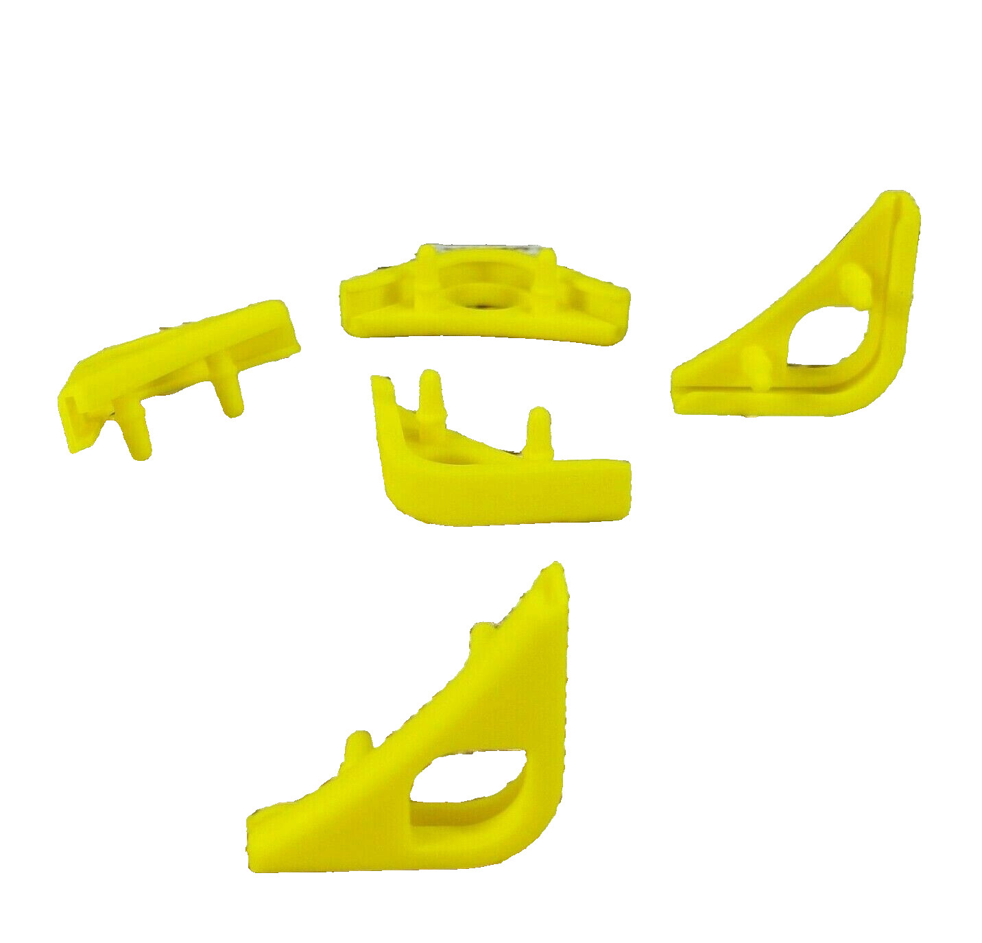 Chromax Noctua Swappable Anti-Vibration Pads 120/140mm Computer Fan Yellow 14 Pc