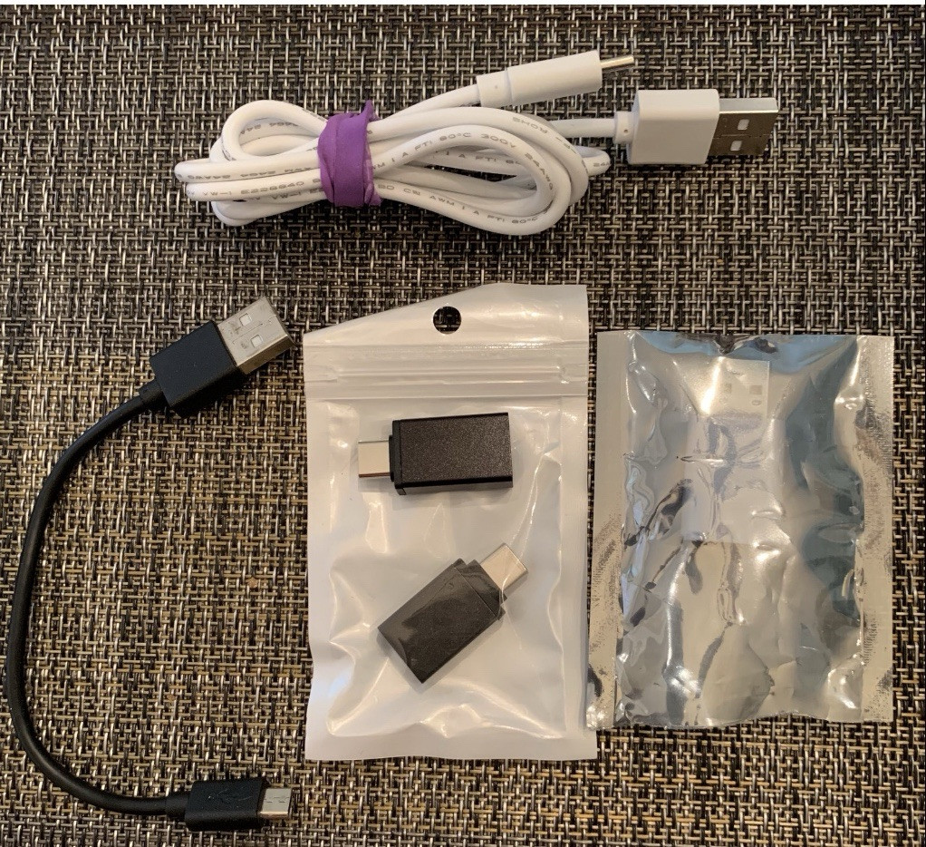 Various USB, USB-C adapters
