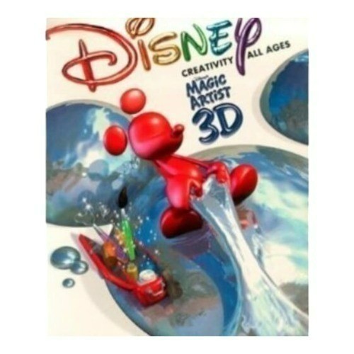 Disney's Magic Artist 3D PC Mac CD-ROM Game 2000 Windows Software