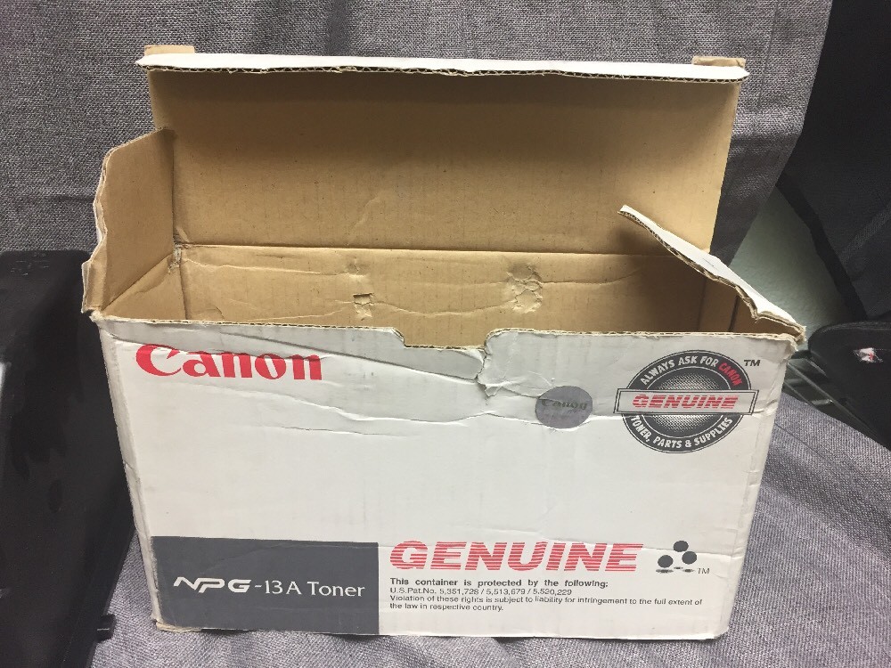 Genuine Canon NPG-13A Black Toner Cartridge 1384A011AA