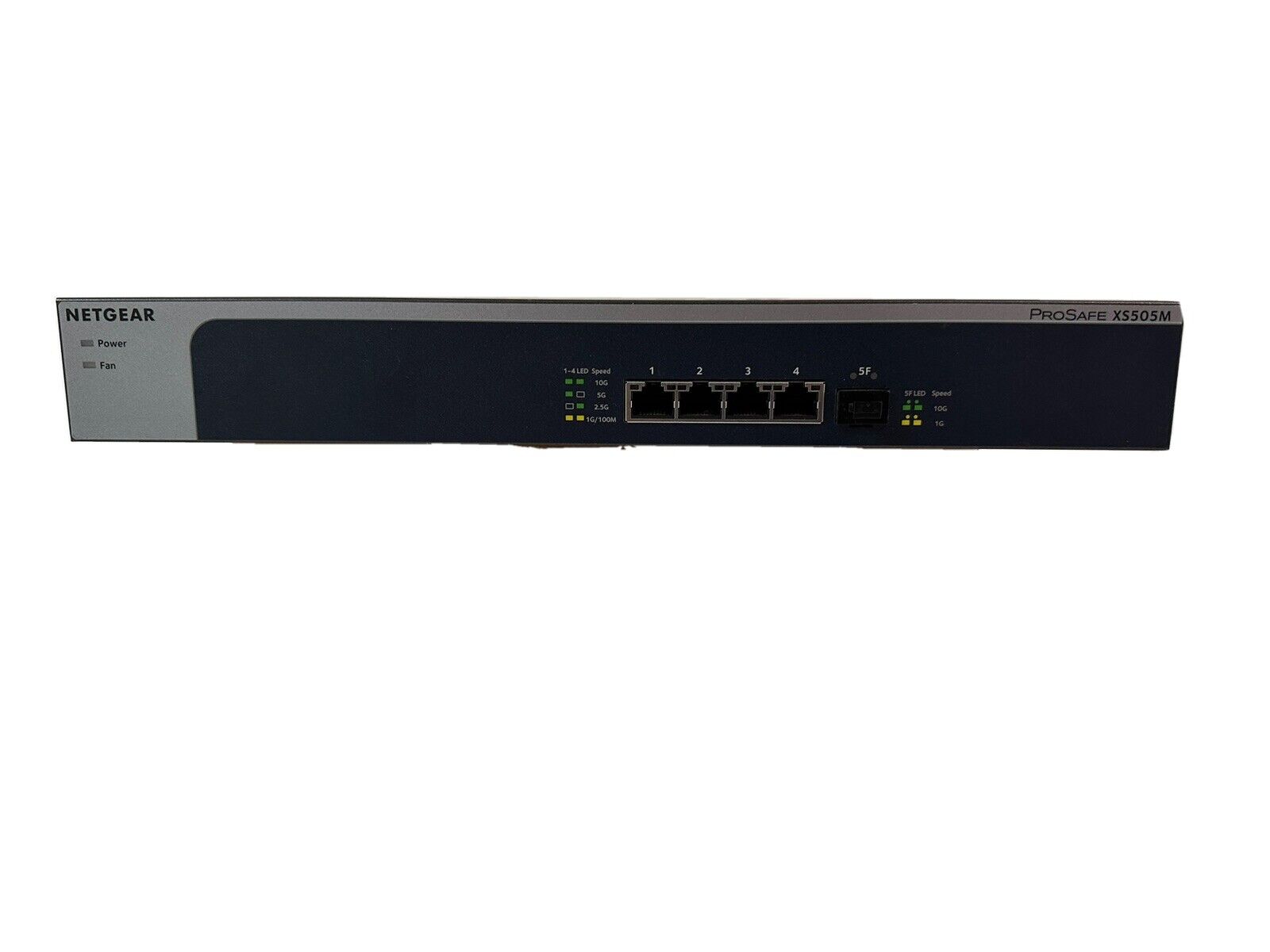 Netgear XS505M Prosafe 5-Port 10G Multi-Gigabit Ethernet Unmanaged Switch