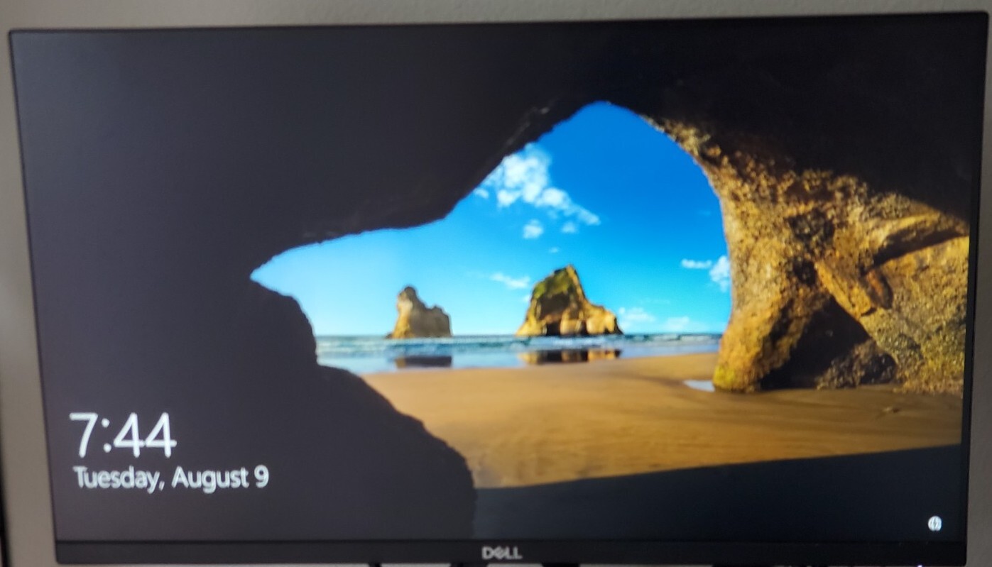 DEFECTIVE LOT 2x Dell 23 IPS Monitors Ultrawide P2319H FHD Edgeless 1080 G3D